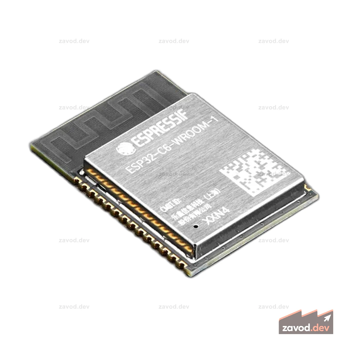 ESP32-C6-WROOM-1-N4 Инженерный модуль — флэш-память Quad SPI 4 МБ