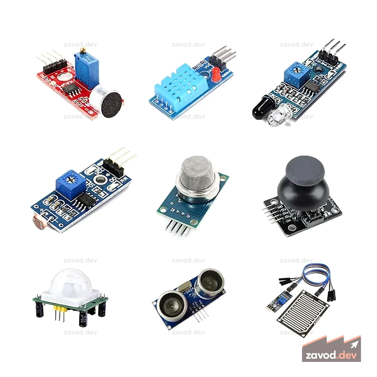 Комплект датчиков 9 в 1 для Arduino