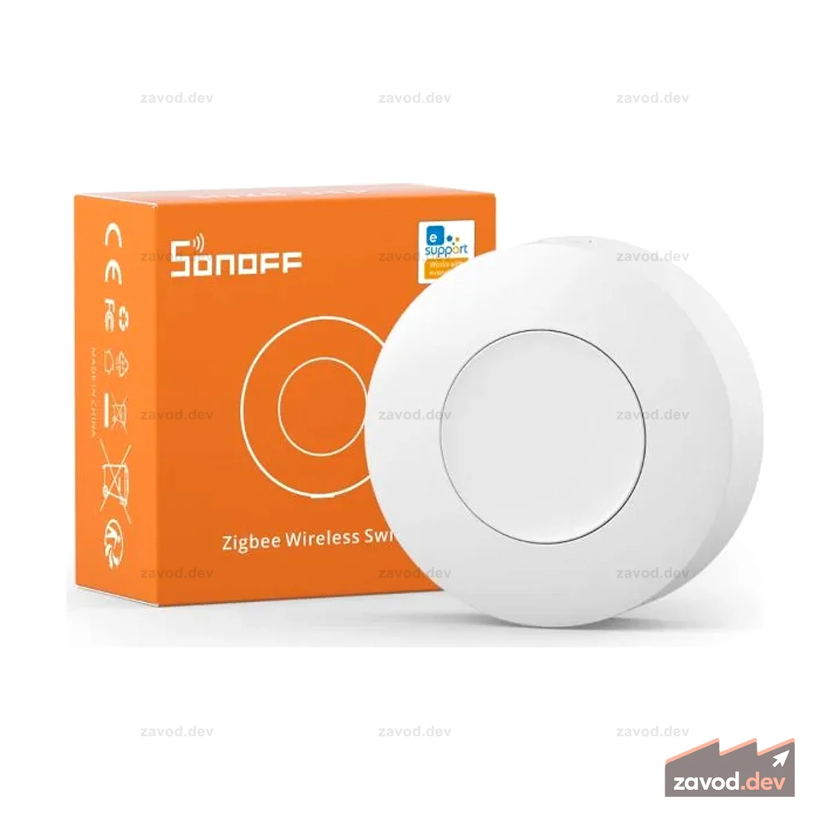 Беспроводной коммутатор SONOFF Zigbee (SNZB-01P)