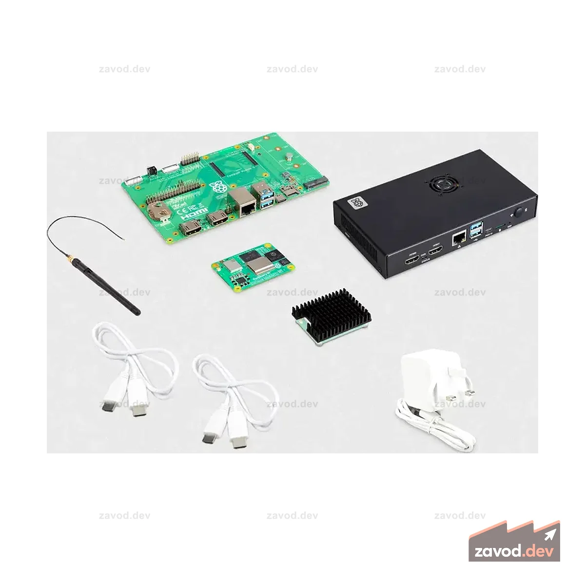 Вычислительный модуль Raspberry Pi® (CM) 5 Dev Kit, версия для Австралии