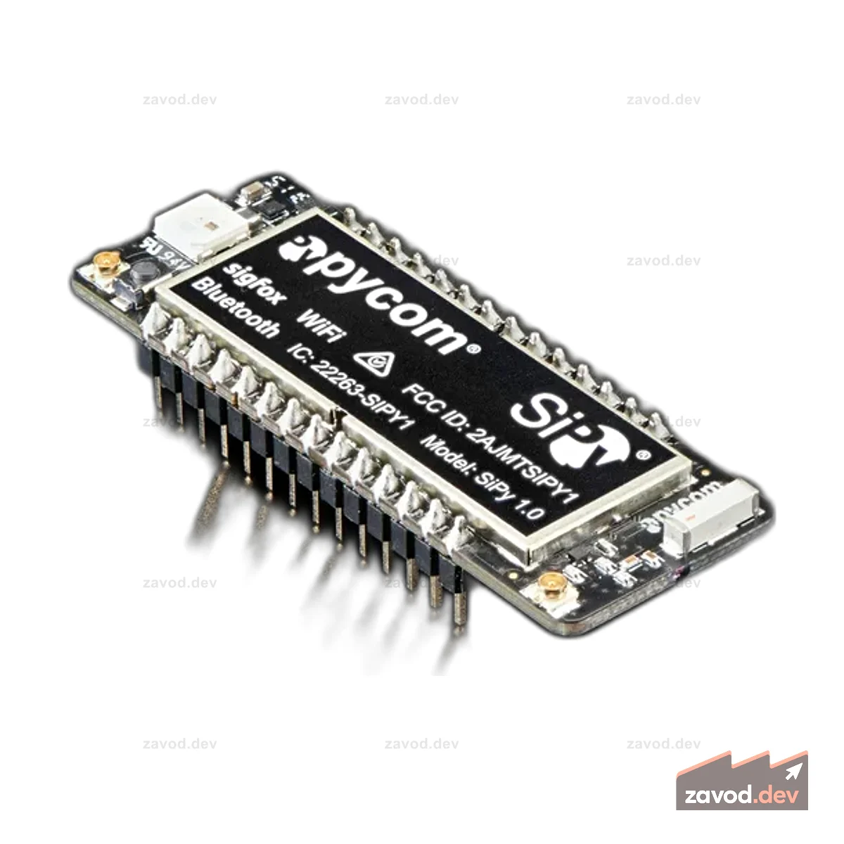 PyCom SiPy 1.0 — ESP32 WiFi, BLE и +22 дБм радио SigFox