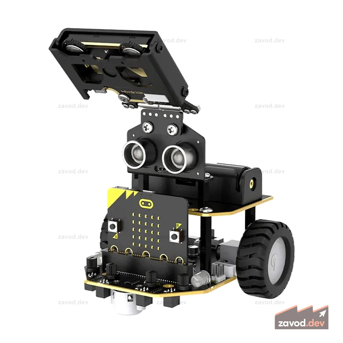 Робот AI Vision Nexbit, образовательный робот для программирования micro:bit, поддержка модуля WonderCam Smart Vision