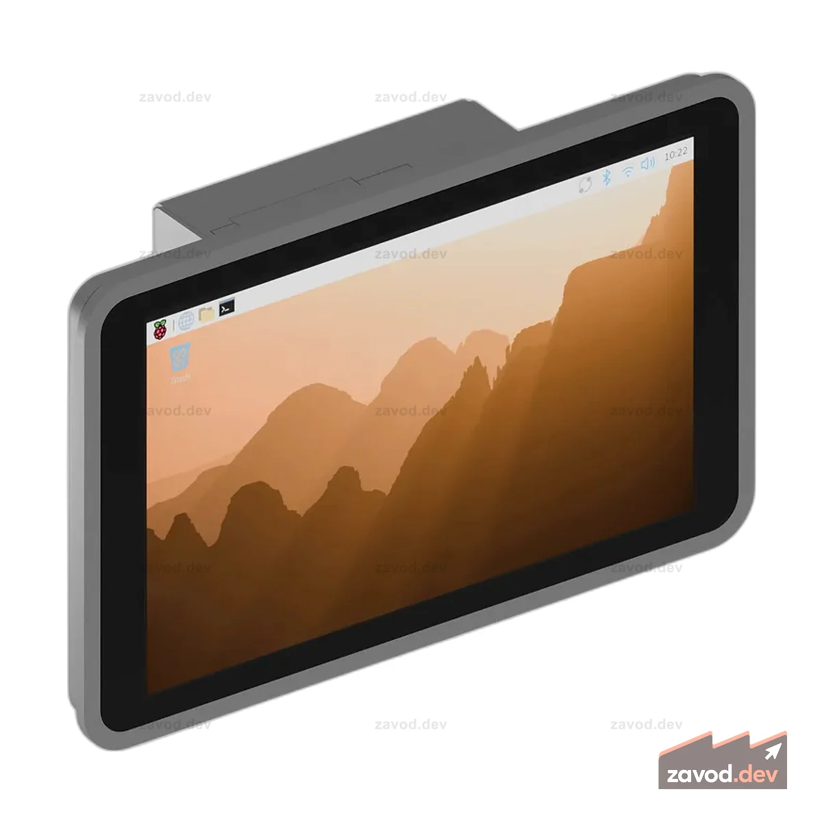 Argon Industria HMI 8CS — 8-дюймовый сенсорный дисплей + корпус для Pi 5