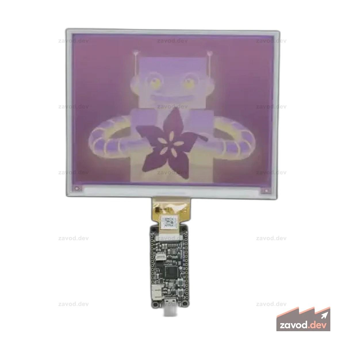 Adafruit RP2040 Feather ThinkInk для 24-контактных дисплеев электронной бумаги
