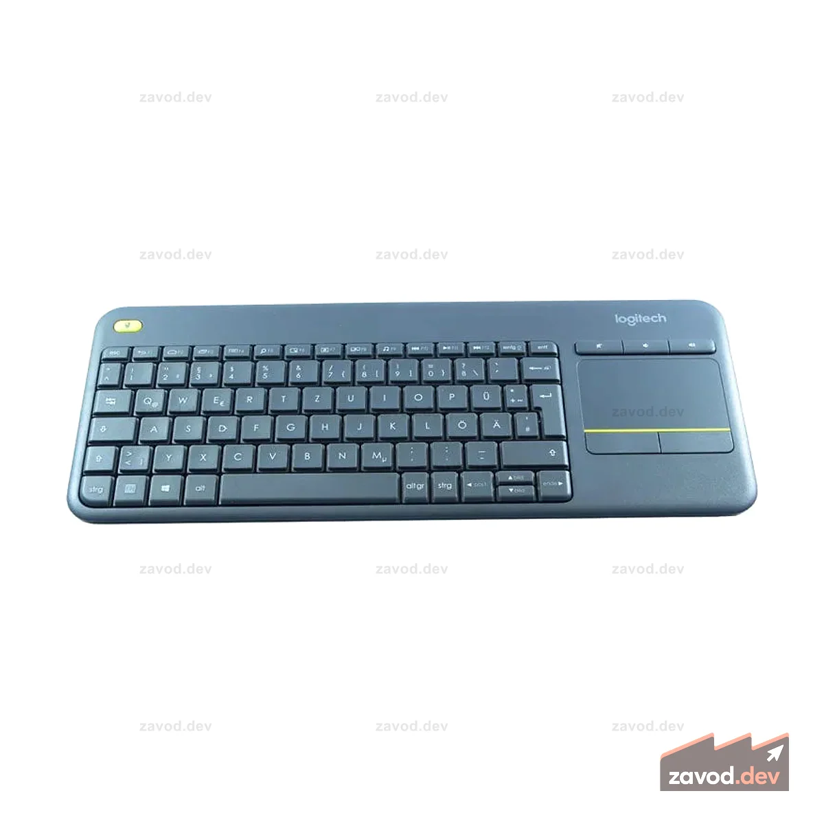 Logitech K400 Plus Funktastatur и тачпад Kombi (черный)