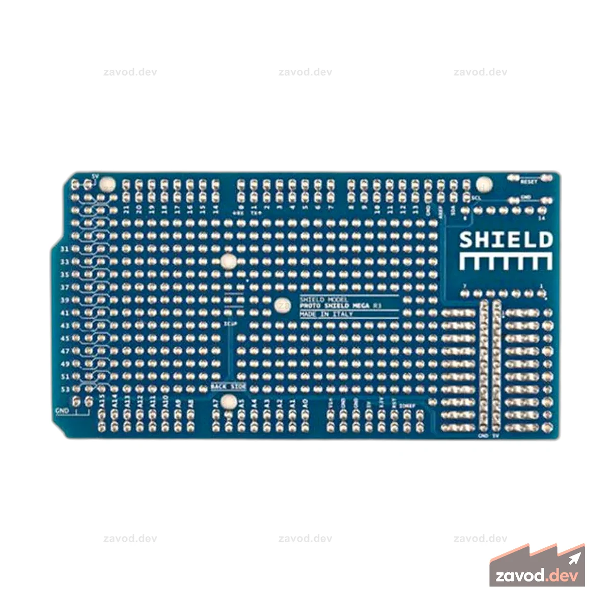 Arduino Mega Proto Shield Rev3 (Печатная плата)