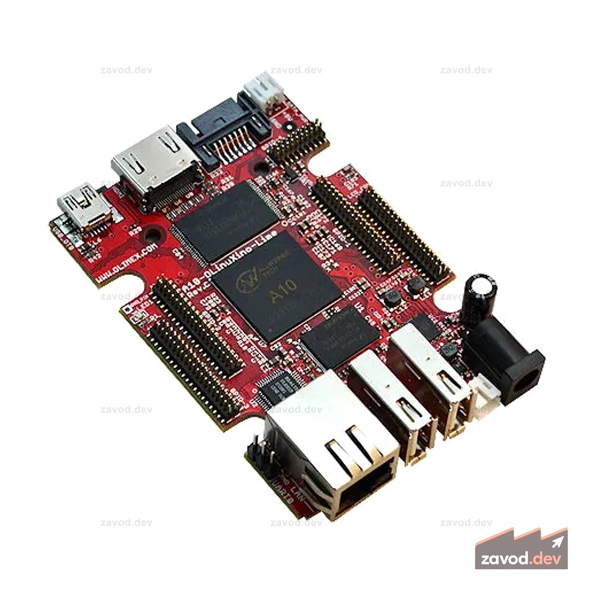 A10-OLinuXino-LIME-4GB - SINGLE BOARD COMPUTER WITH ALLWINNER A10 CORTEX-A8