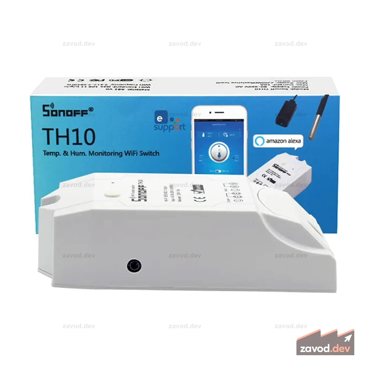 Умный Wi-Fi-переключатель Sonoff TH16