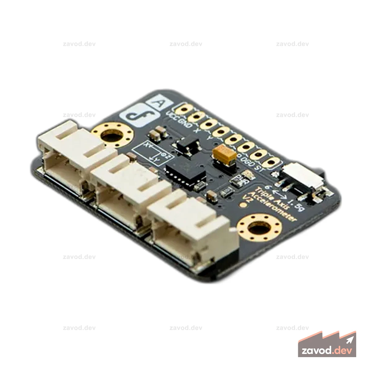 Трехосевой акселерометр MMA7361 arduino