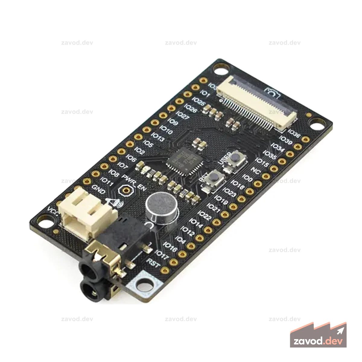 Плата FireBeetle для камеры и аудио для ESP32 (OV7725, NAU8822, SDIO)