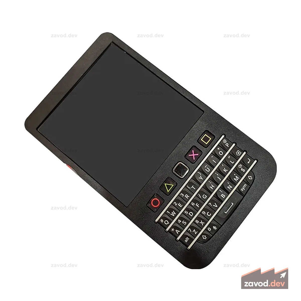 Hackberrypi_zero с клавиатурой Q10 (поставляется с батареями)