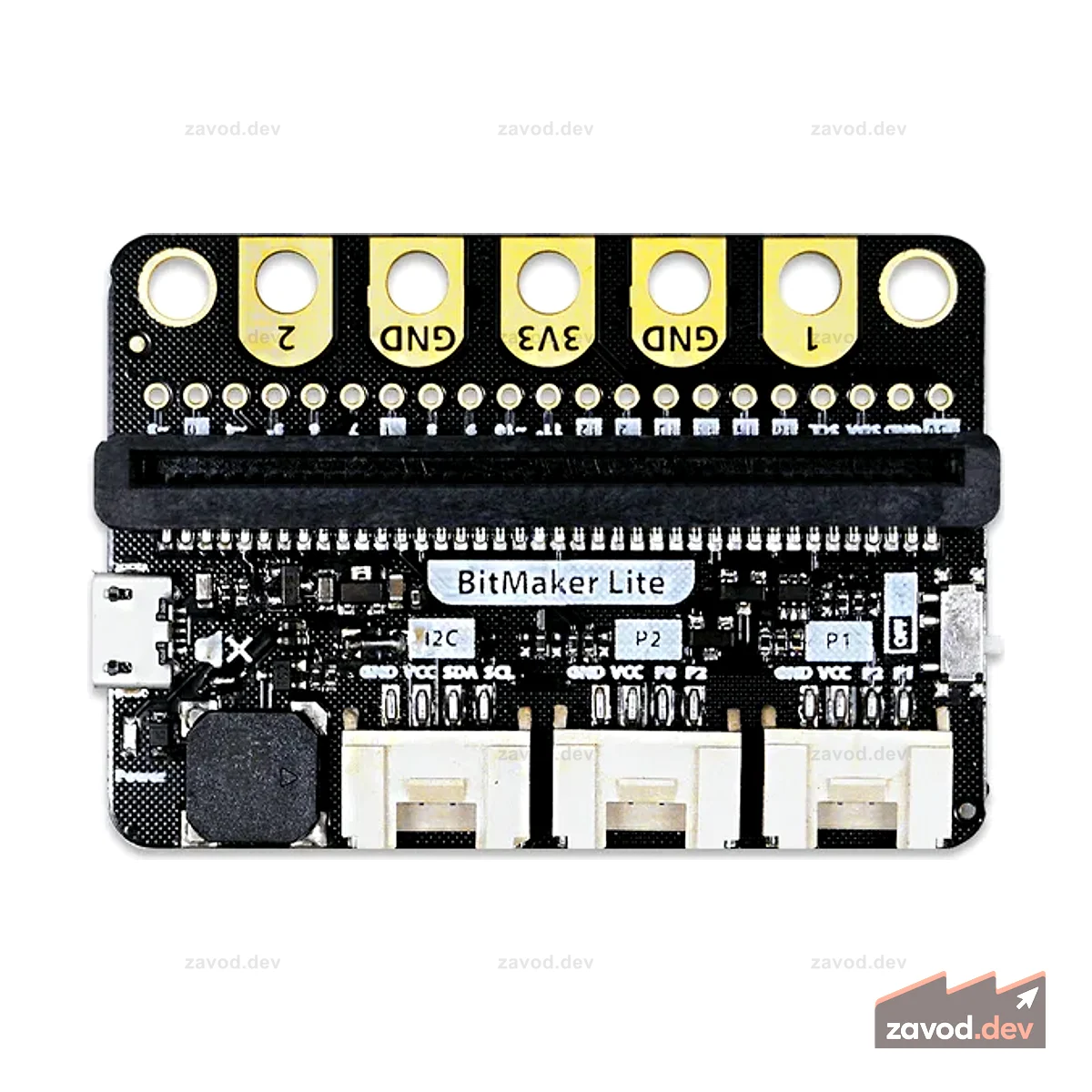 BitMaker Lite - Плата расширения Grove для Micro:bit (3 порта Grove)