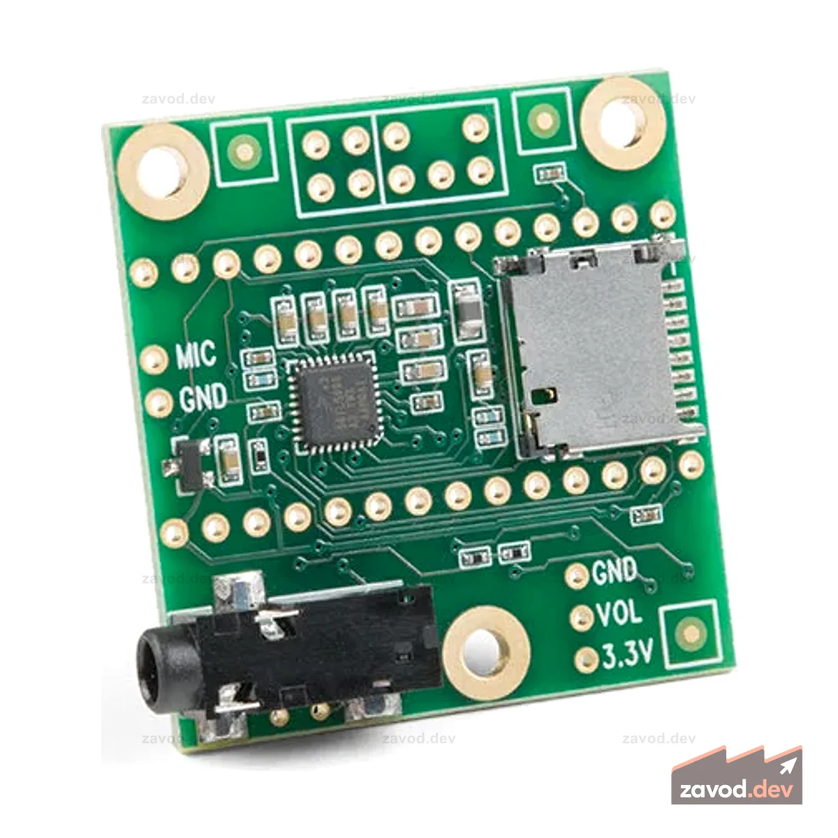 Плата аудиоадаптера Teensy