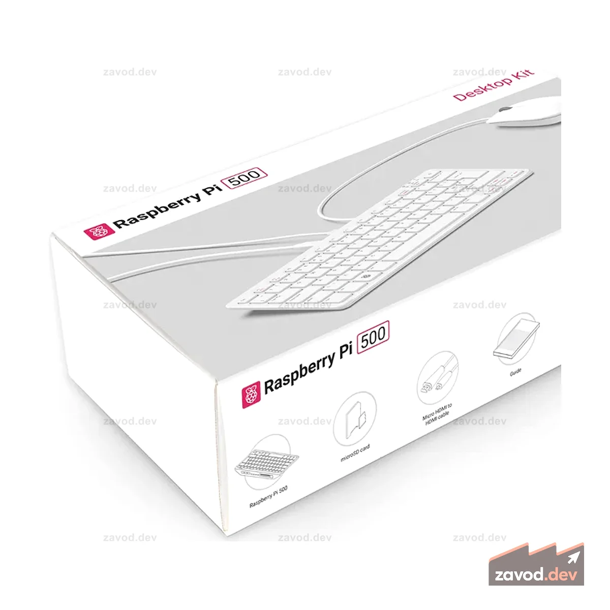 Комплект Raspberry Pi 500 — версия для ЕС