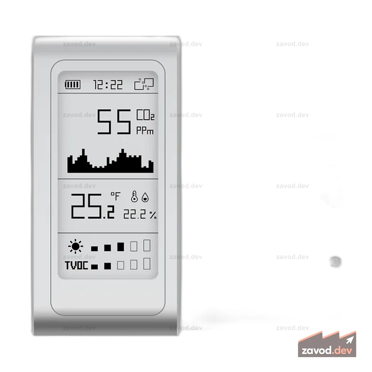 Milesight AM107-868M Датчик контроля атмосферы в помещении LoRaWAN