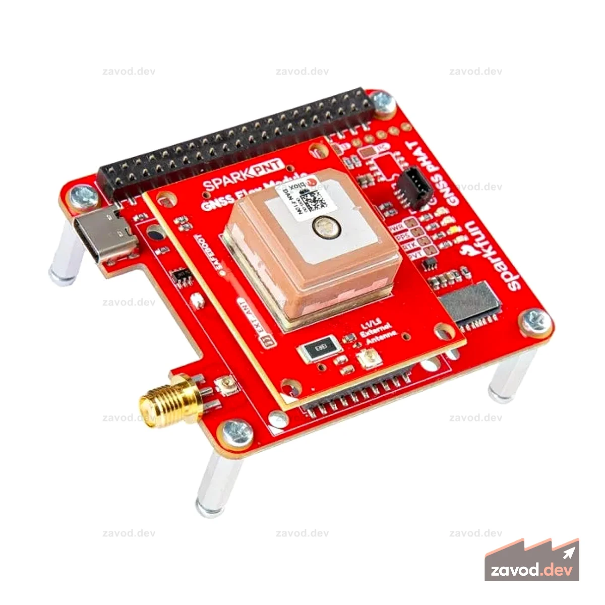 SparkFun DAN-F10N GNSS Flex pHAT