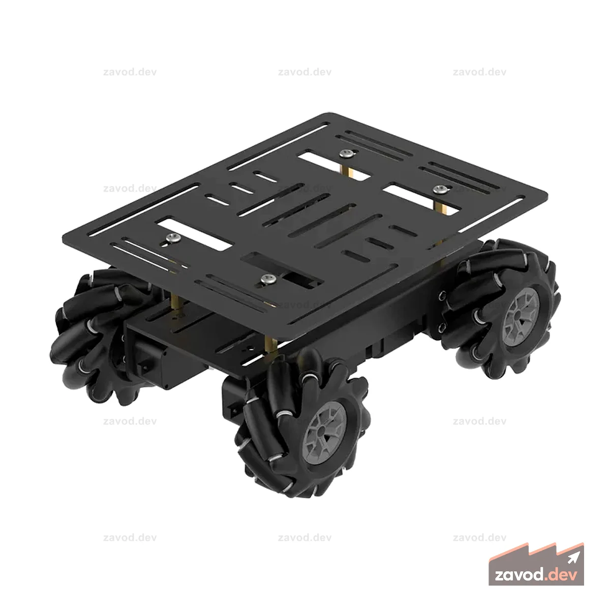 Автомобильный комплект Hiwonder Mecanum Wheel Smart Chassis (в разобранном виде)