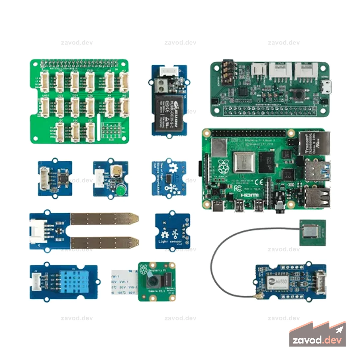 Интернет вещей для начинающих с Seeed и Microsoft — стартовый комплект Raspberry Pi 5