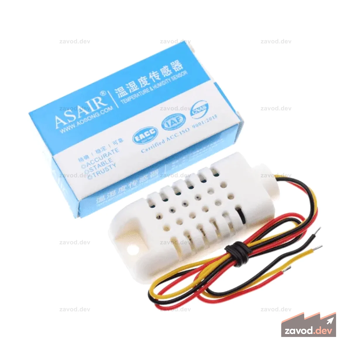 Датчик температуры и влажности ASAIR AM2302 (Оригинал)