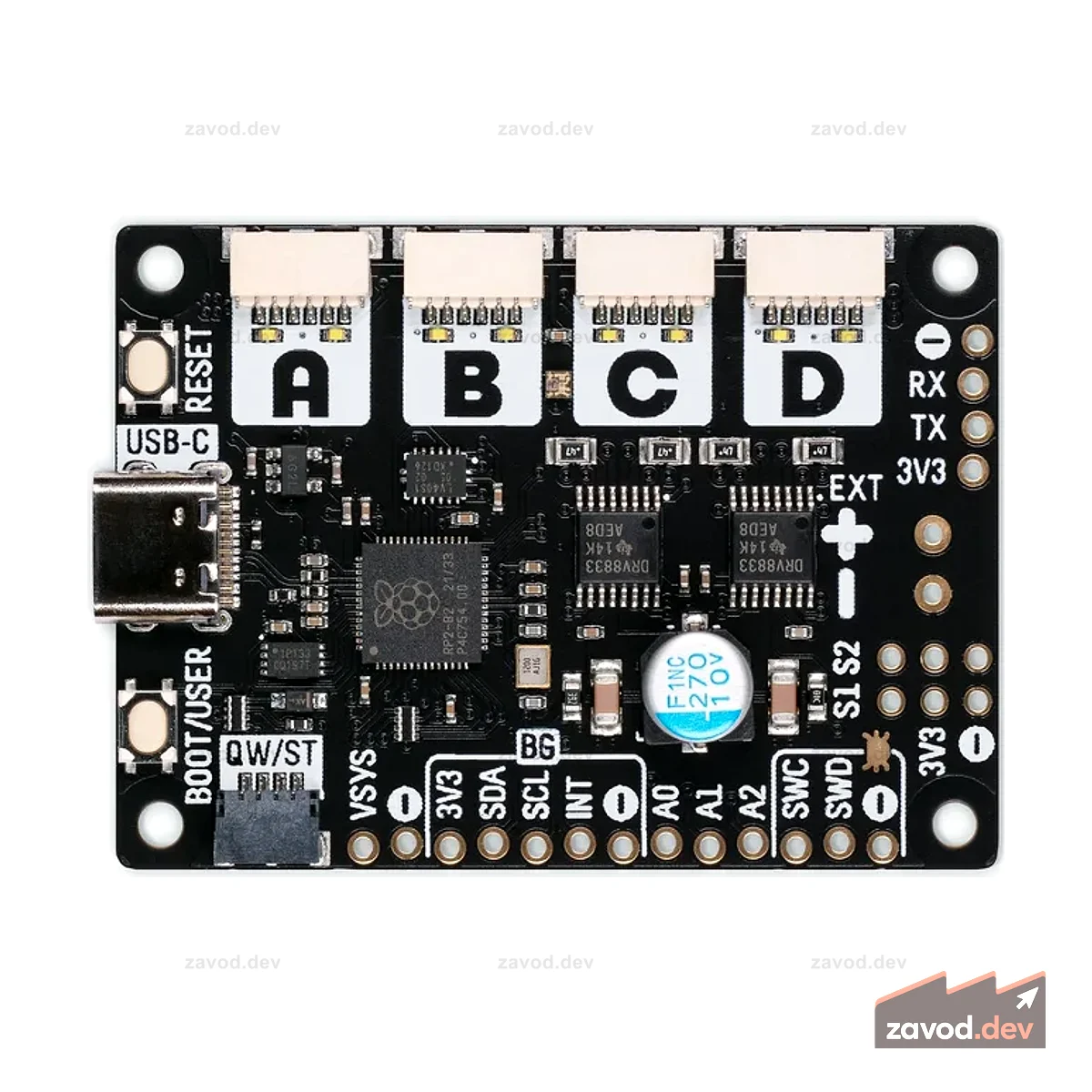 Motor 2040 RP2040 4ch