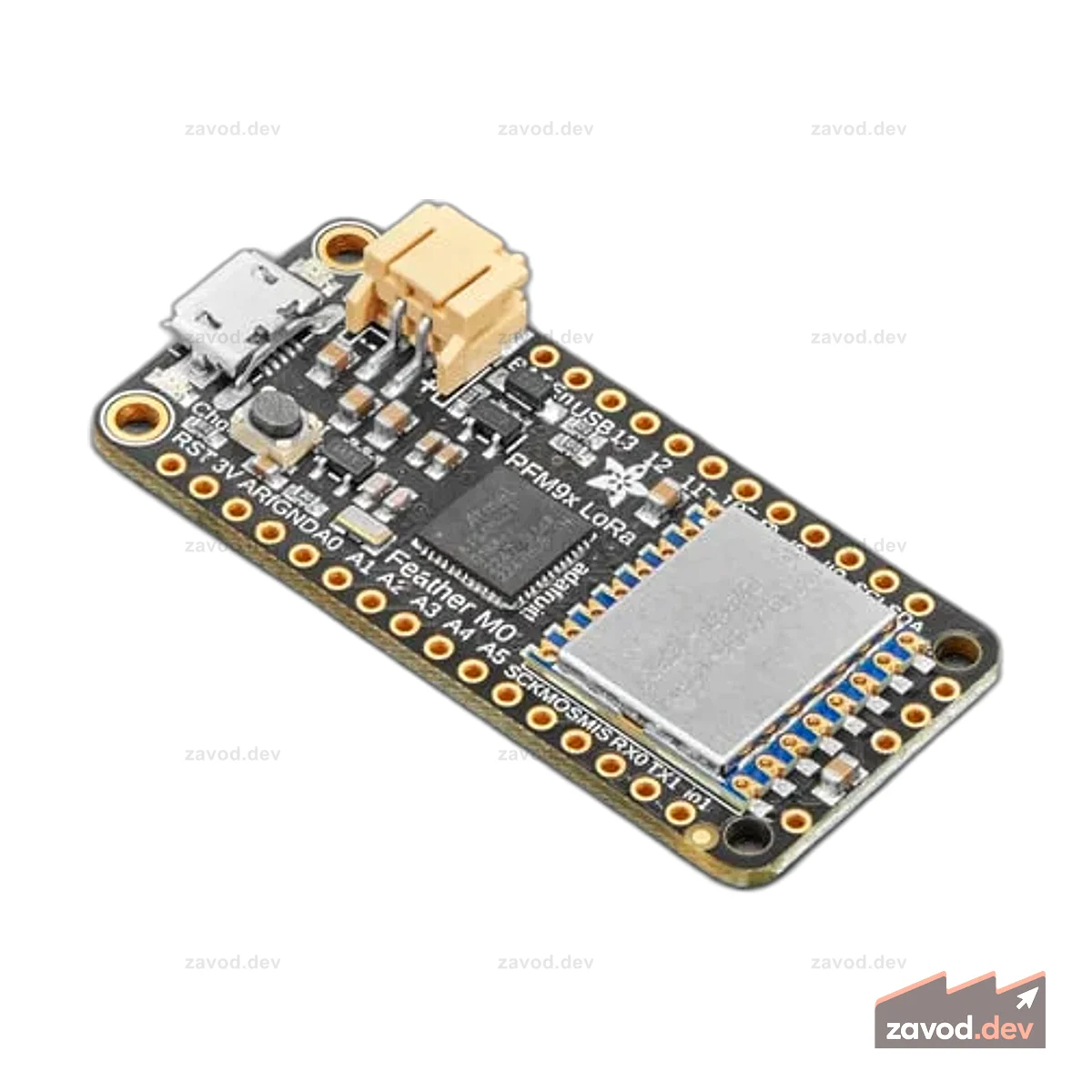 Adafruit Feather M0 с радио RFM95 LoRa - 900 МГц