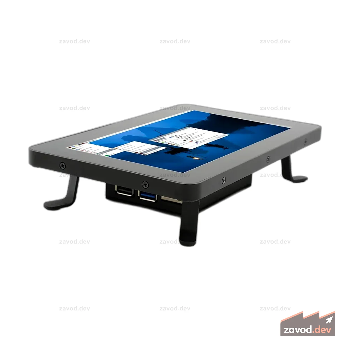 KKSB для Raspberry Pi 5 Touch Display 2 — настольная ориентация