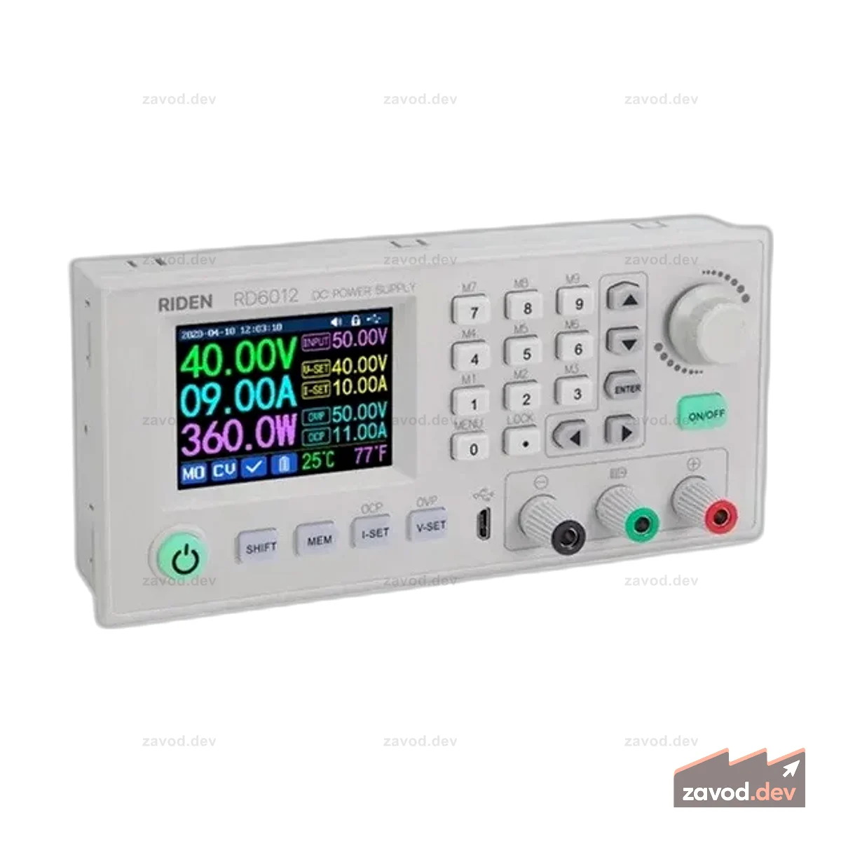 Riden Ruiden RD6012 RD6012W USB WiFi DC в DC Понижающий источник питания Регулируемый 60 В 12 А