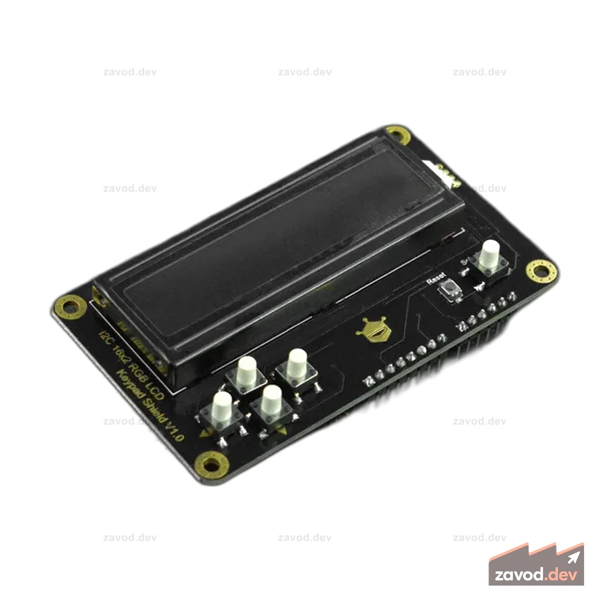 Arduino LCD1602 Экран клавиатуры I2C RGB Text