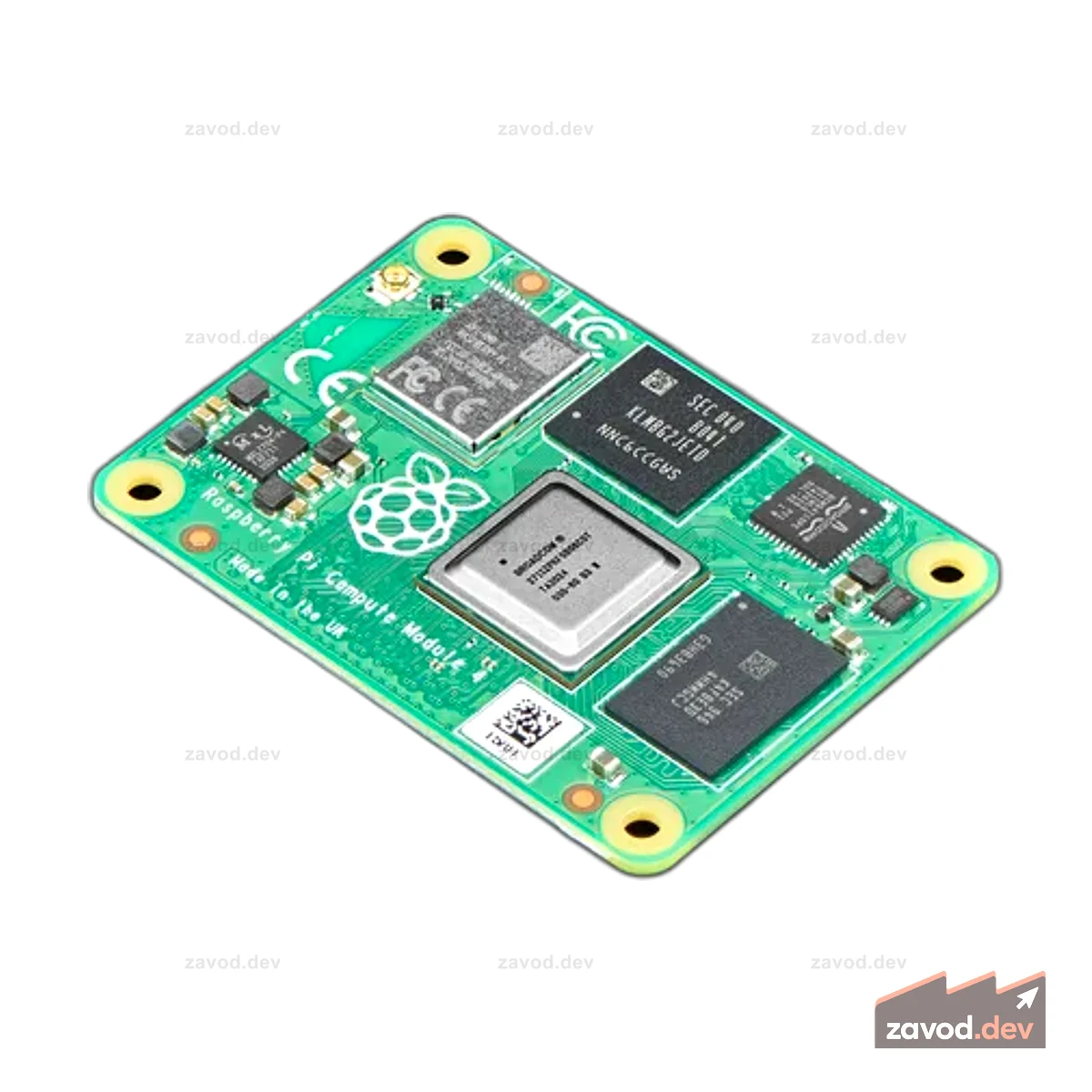 Вычислительный модуль Raspberry Pi 4 — 4 ГБ ОЗУ, 32 ГБ MMC и Wi-Fi