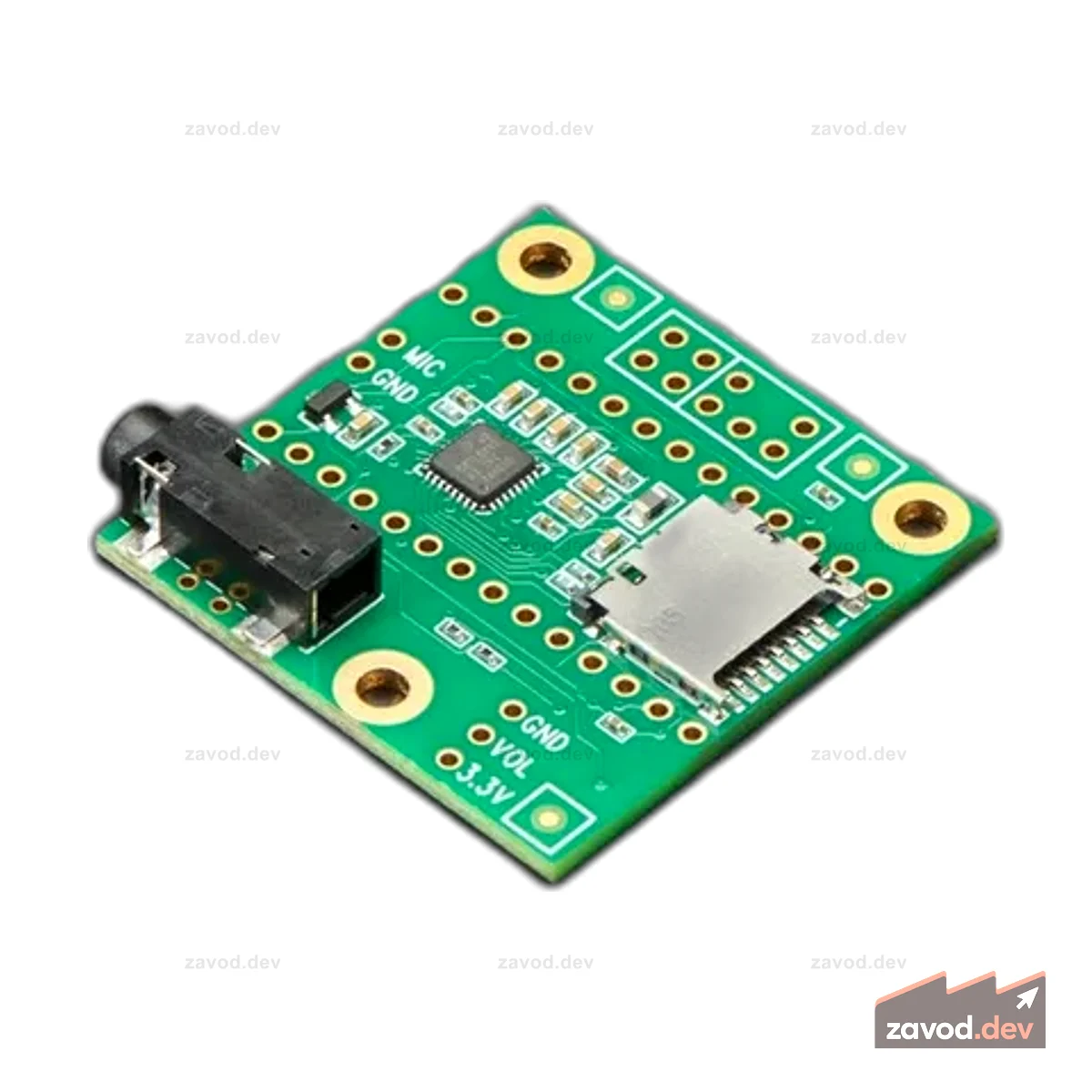 Плата аудиоадаптера для Teensy 4.0