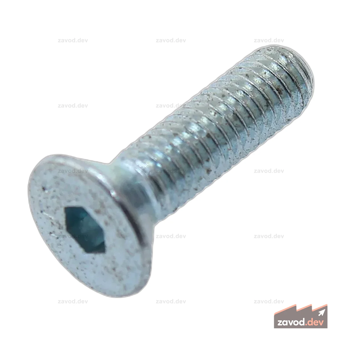 Винт с плоской головкой 10-32 x 0,75 дюйма