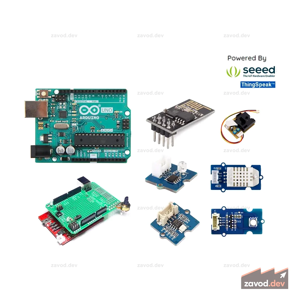 Мини-метеостанция с использованием Arduino UNO и ThingSpeak