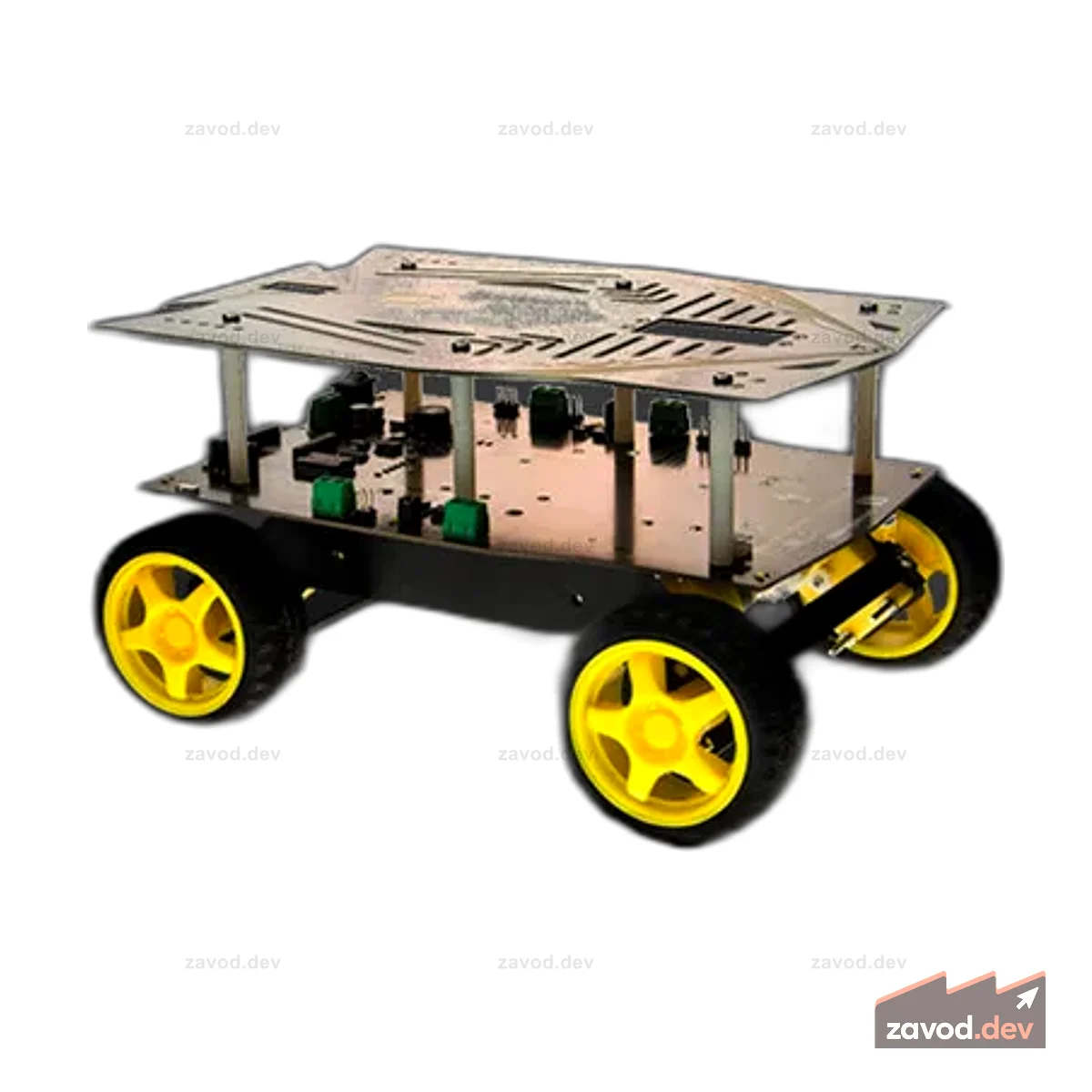 Cherokey: мобильный робот 4WD для Arduino