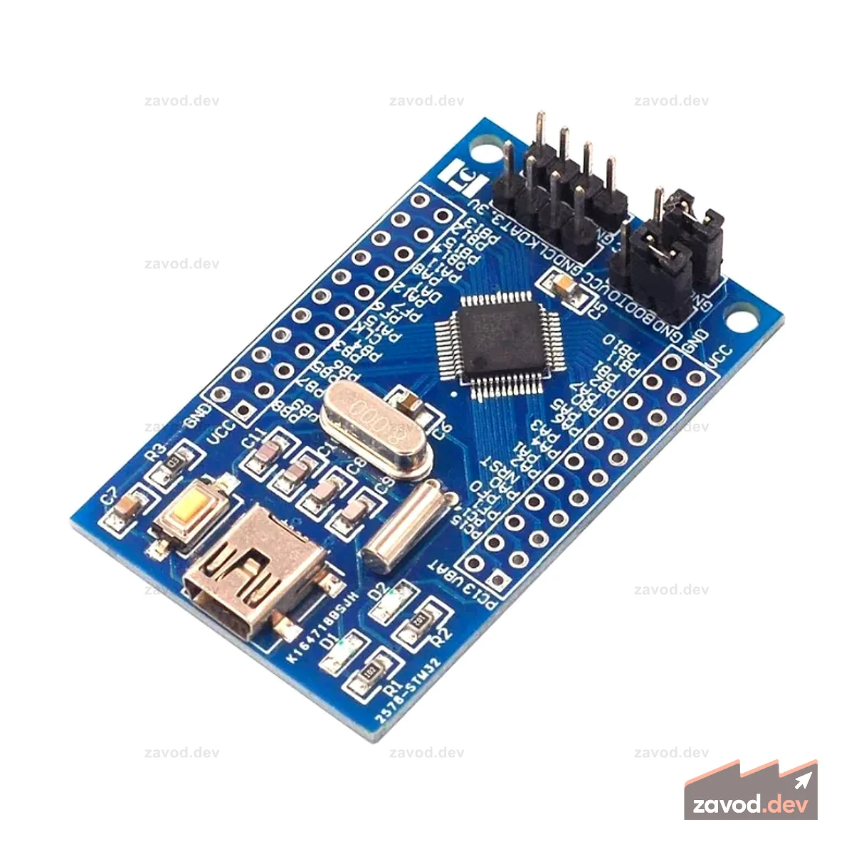 ARM Cortex-M0 STM32F051C8T6 Базовая плата STM32 Минимальная плата разработки