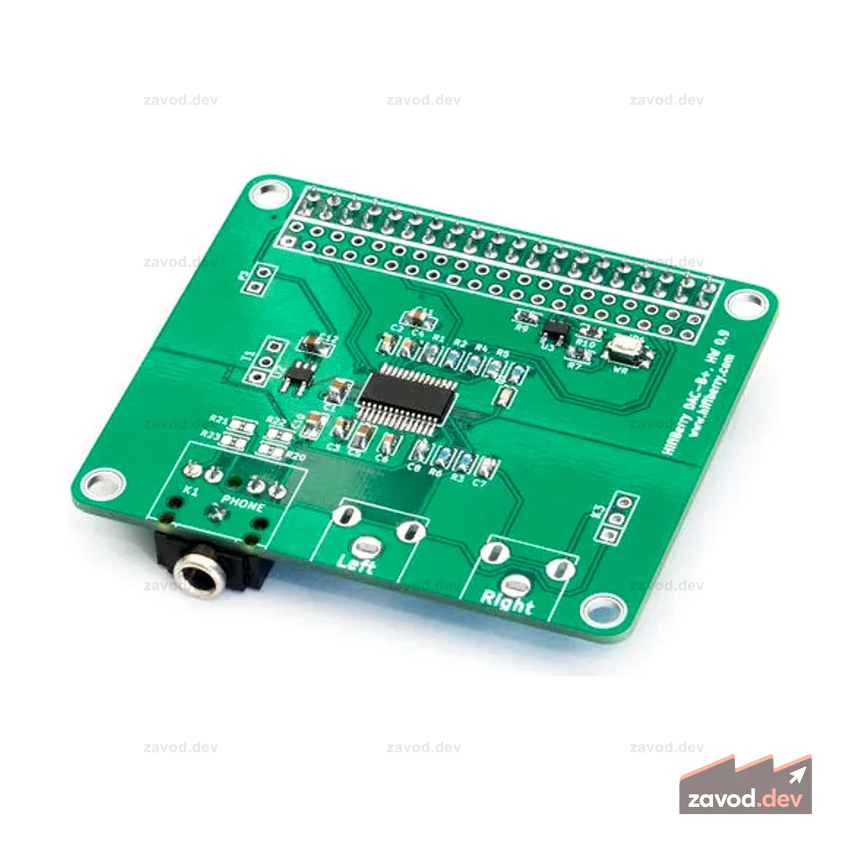 HiFiBerry DAC+ с 3,5 мм Klinken-Ausgang