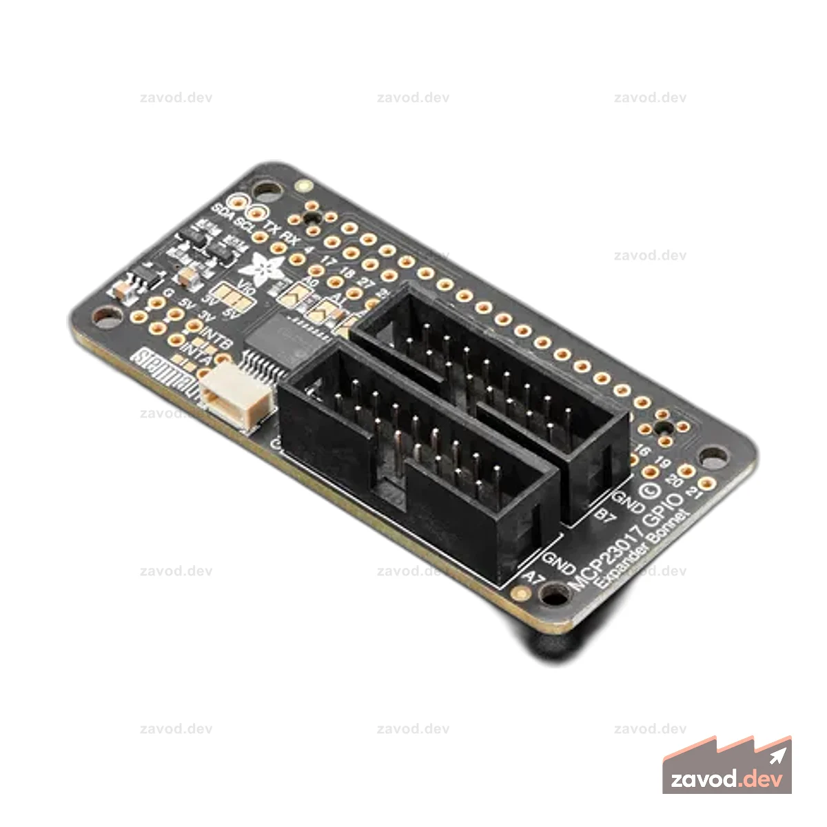 Крышка расширения Adafruit GPIO — 16 дополнительных входов/выходов через I2C
