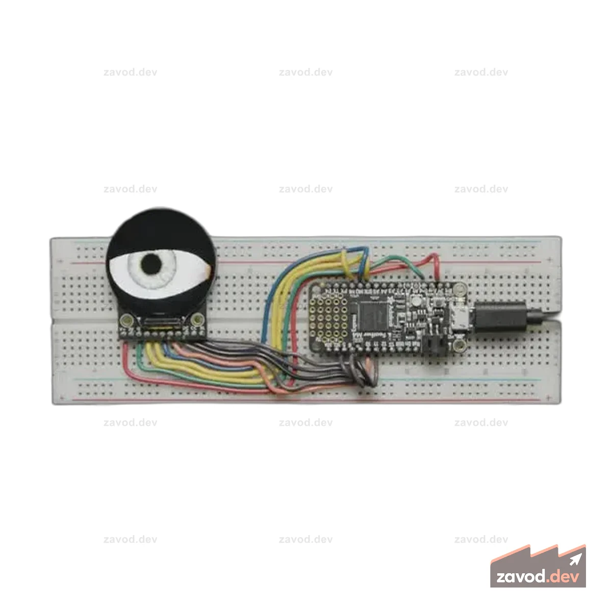 Adafruit 1,28 дюйма, круглый TFT ЖК-дисплей, 240x240 пикселей, с картой памяти MicroSD