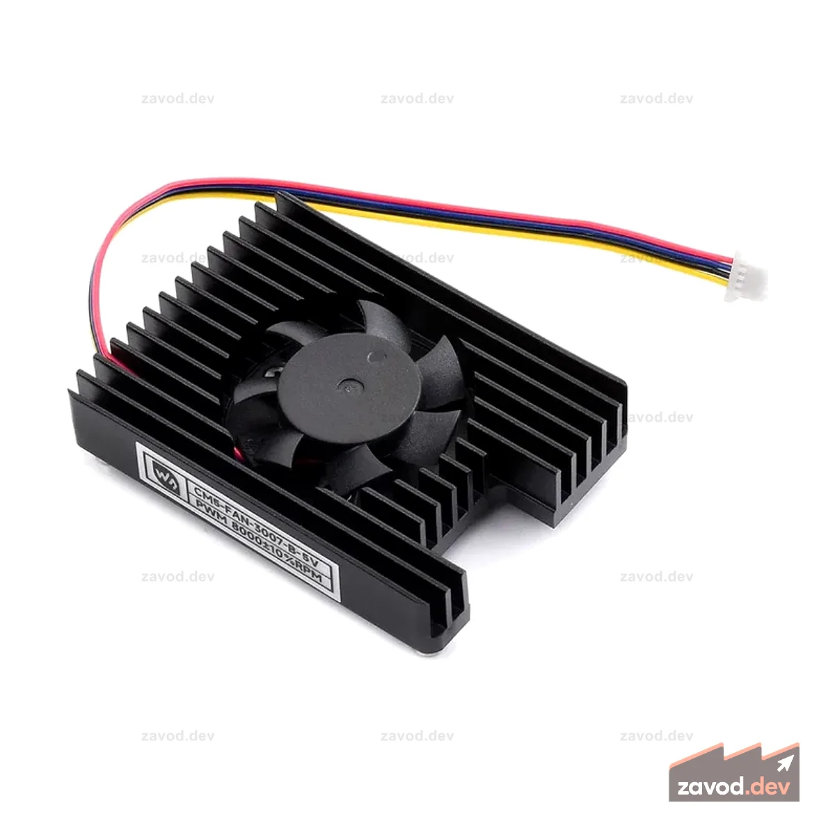 Металлический вентилятор охлаждения для вычислительного модуля Raspberry Pi 5