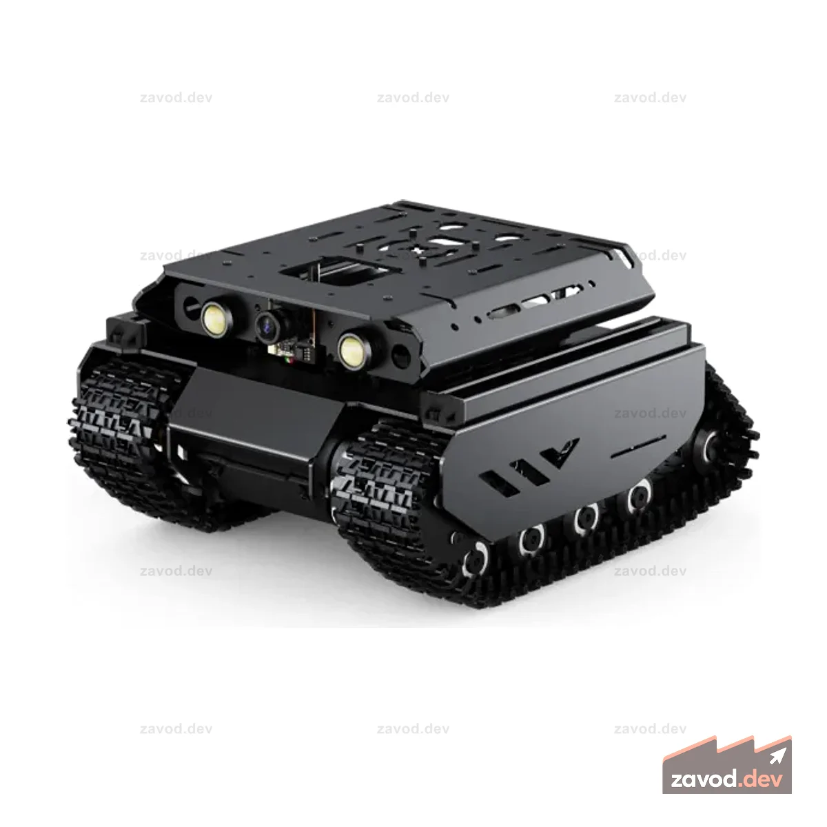 Waveshare UGV Beast Комплект шасси внедорожного робота AI с открытым исходным кодом, подходящий для Raspberry Pi 4B/Pi 5 — комплект PI4B AI (версия Acce)