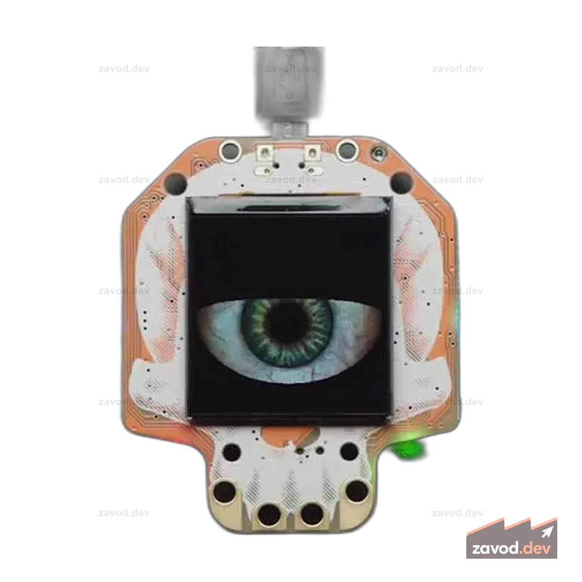 Adafruit Hallowing M4 Express — ОРАНЖЕВОЕ ИЗДАНИЕ ДЛЯ ХЭЛЛОУИНА!