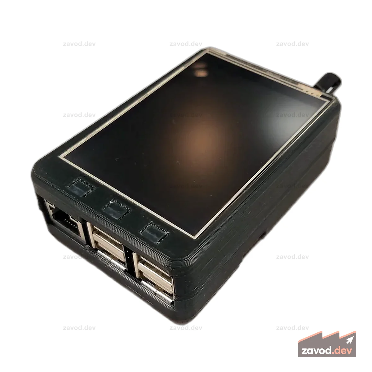 Чехол ODROID-C1+, совместимый с сенсорным экраном 3.2 (3D-печать)