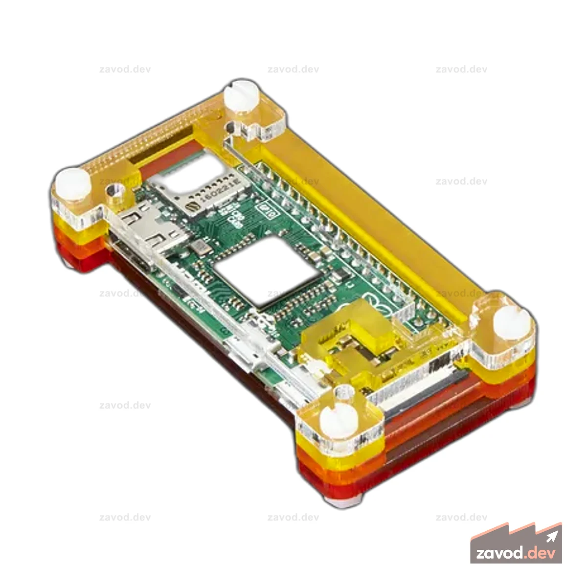 Чехол Pibow Zero для Raspberry Pi Zero v1.3