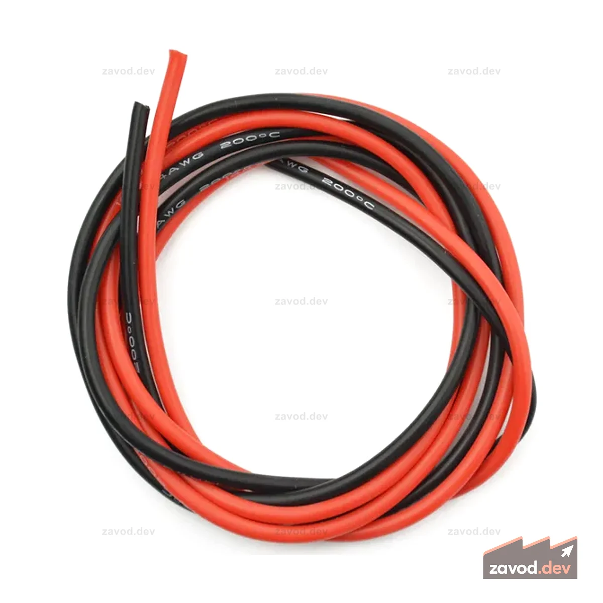 Высокотемпературный силиконовый провод 14AWG 2,5 мм² — для робототехники и не только!