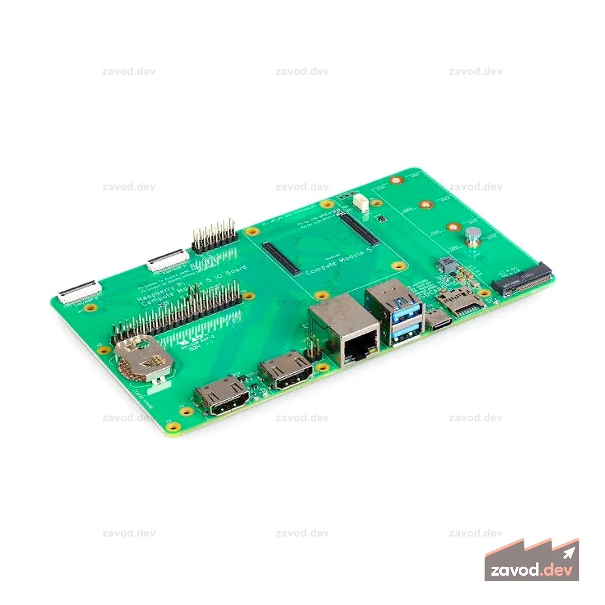 Raspberry Pi CM5 (вычислительный модуль 5) Плата ввода-вывода