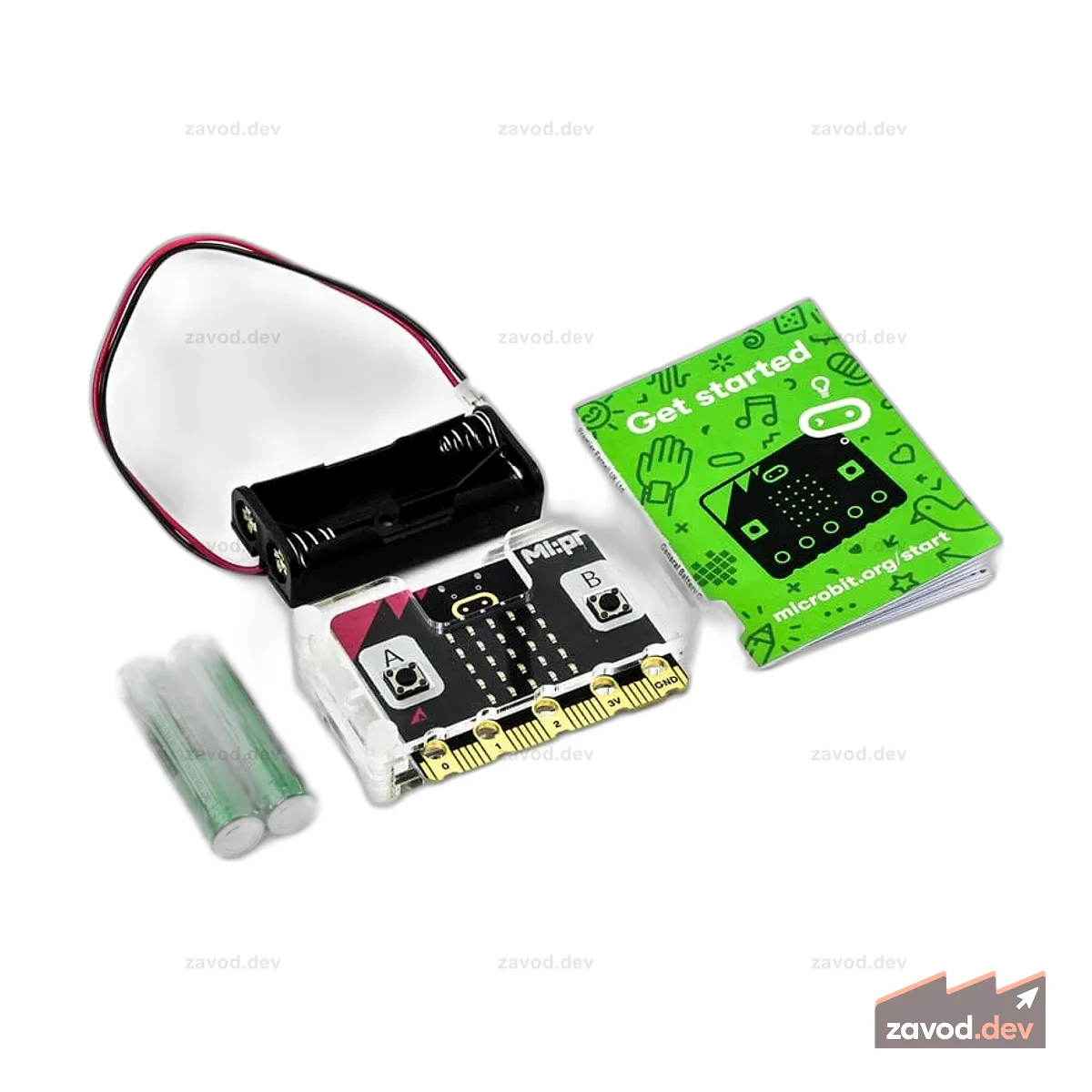 Kitronik BBC micro:bit V2 с чехлом MI:pro и аксессуарами