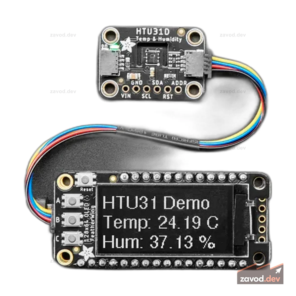 Adafruit HTU31 Коммутационная плата датчика температуры и влажности