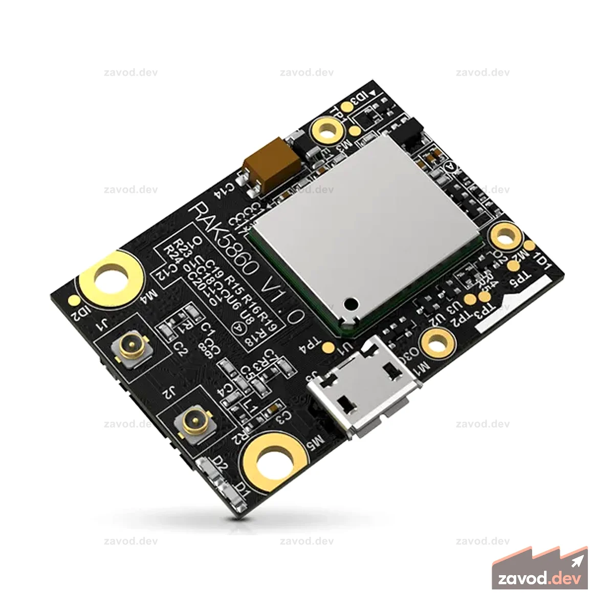 NB-IoT LTE CAT M1 Quectel BG77 | Модуль сотового Интернета вещей | RAK5860