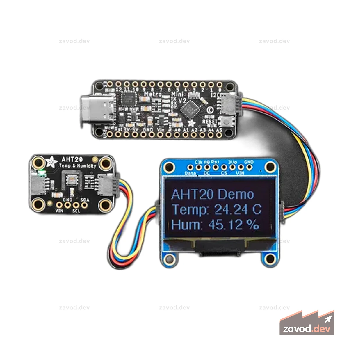 Adafruit Metro Mini 328 V2 - Совместимость с Arduino - 5 В 16 МГц