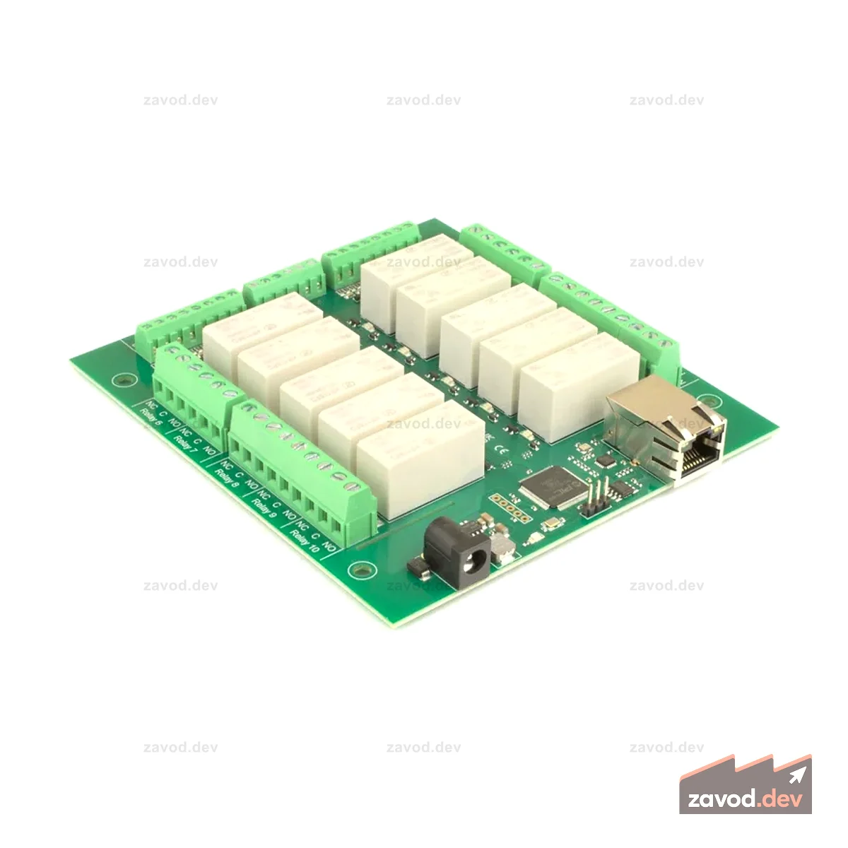 ETH1610 - Ethernet-реле 10 x 16 А
