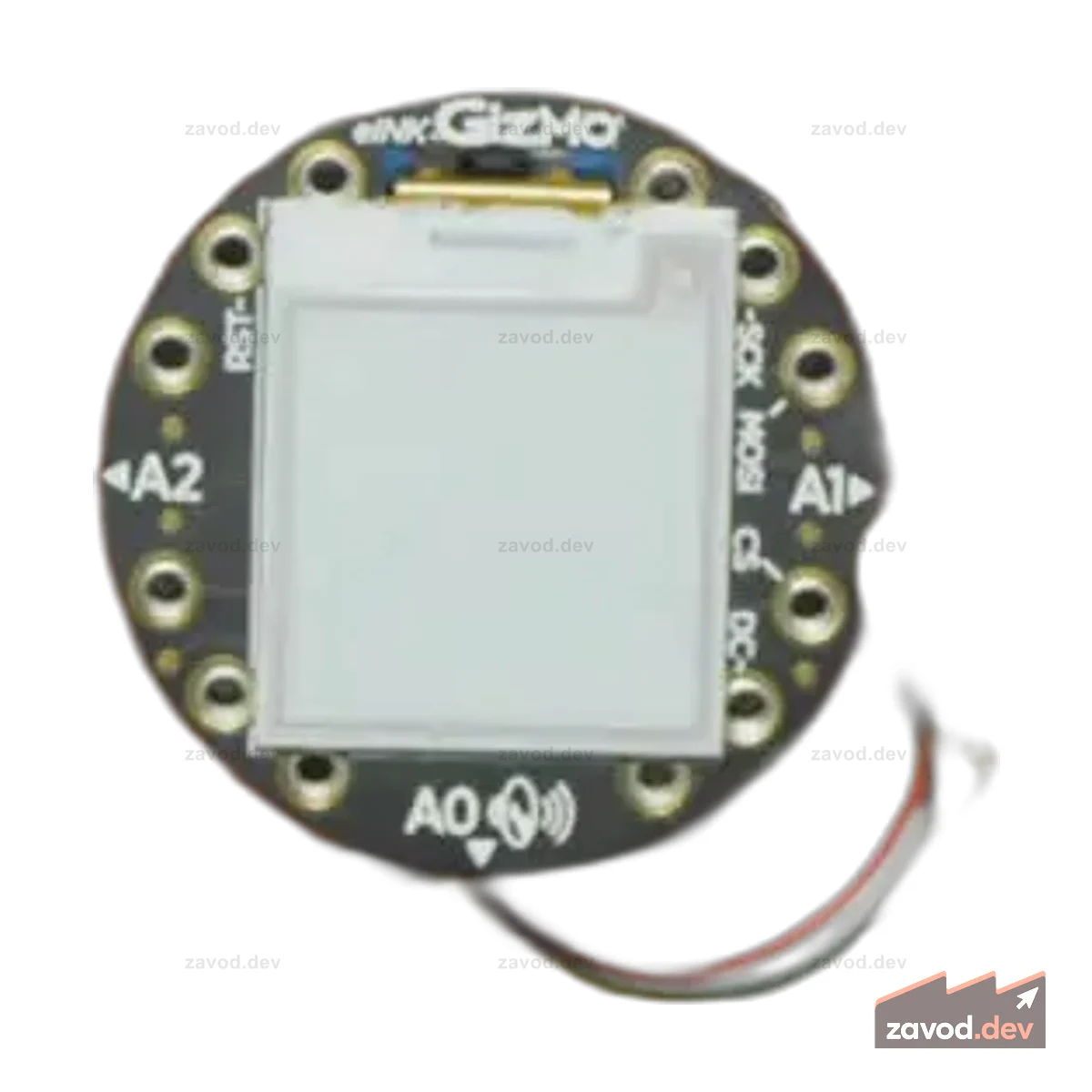 Circuit Playground 152x152 Трехцветная штуковина для электронных чернил